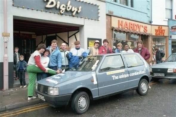 Digbys on West Gate pictured here after a charity event