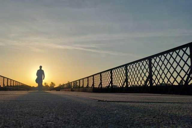 Sunrise on the viaduct
