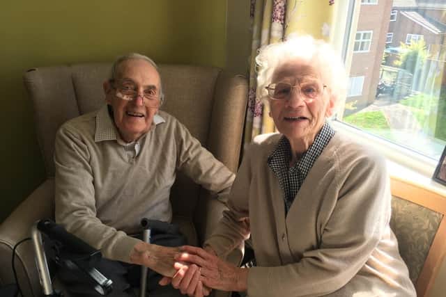 Mary and Gordon have been married for 68 years.