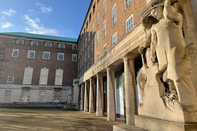 County Hall, Nottinghamshire Council's headquarters in West Bridgford.