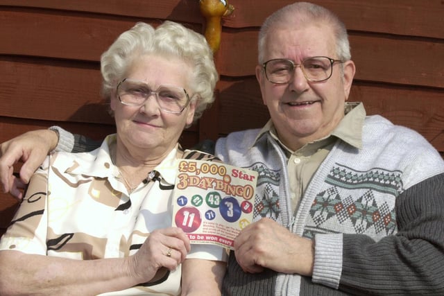 Dorothy and Norman Cooke of Edmund Road, Highfield, Sheffield won £500 on Star bingo back in 2001