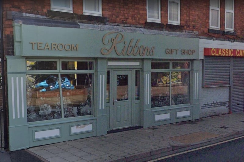 Ribbons Tea Room & Gift Shop, Kingsway, Kirkby, was rated five on December 8.