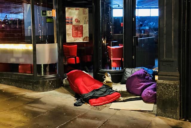 Dozens of people in Broxtowe will be spending Christmas homeless.