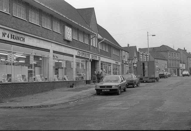 An image of the Co-op in 1983