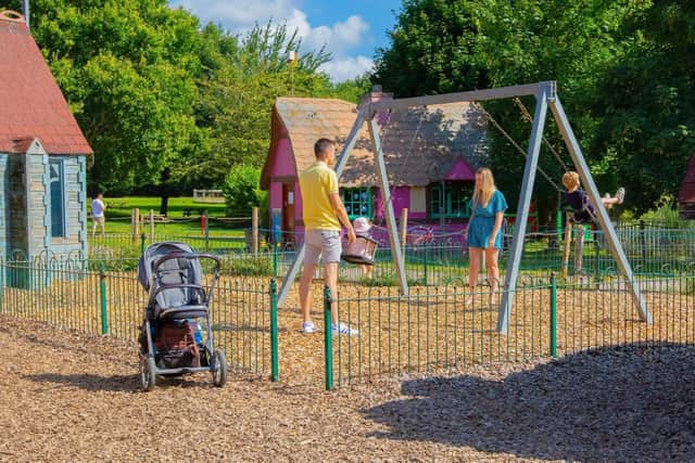 The play village of Wheelgate comes with a little shop and a few other buildings. If your youngster loves to play imaginaton games then they will absolutely love this part of the park.