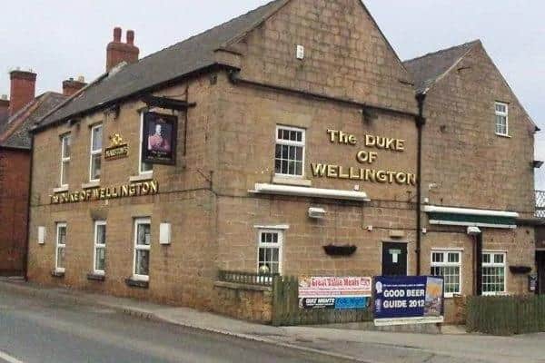 Work to trees at the Duke Of Wellington pub in Kirkby is the subject of a planning application. (PHOTO BY: Camra)