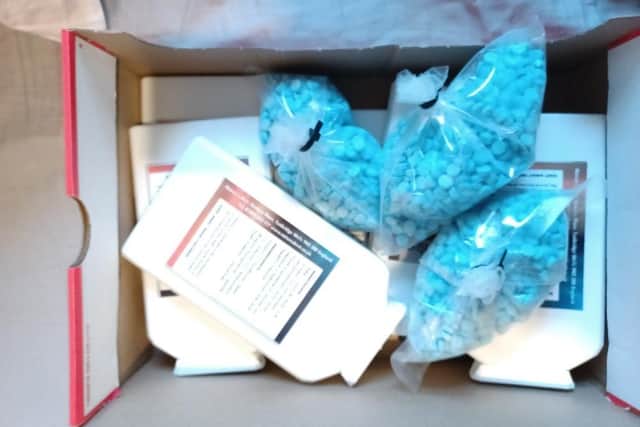 A quantity of tablets was recovered.