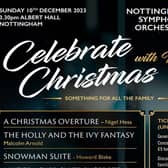 Celebrate Christmas with Nottingham Symphony Orchestra on December 10.