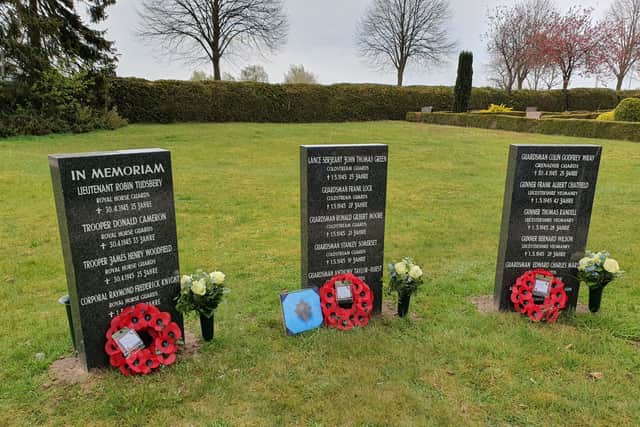 Debbie Bülau is searching for the family od a Mansfield soldier killed there shortly before the end of the Second World War.