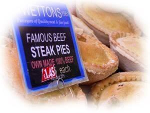 Wettons Butchers of Warsop was recommended as a perfect place for pie.