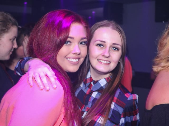 Big smiles the camera