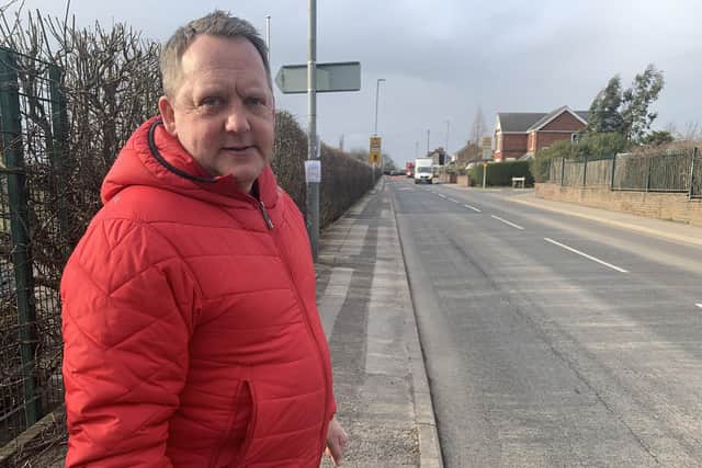 Coun David Martin, Nottinghamshire Council member for Selston.