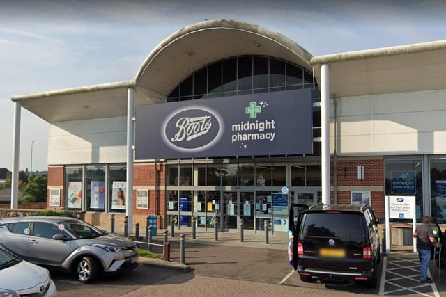Boots Mansfield St Peters Retail Park