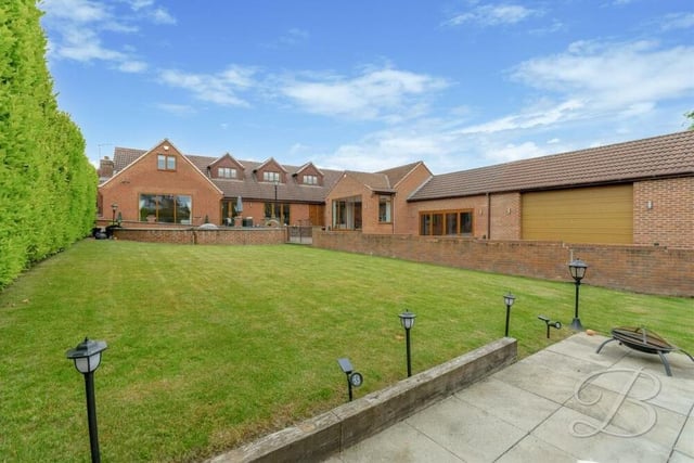 The wow factor comes with this vast, five-bedroom, detached bungalow on Yew Tree Drive, Huthwaite, which is on the market for £750,000 with Mansfield estate agents BuckleyBrown.