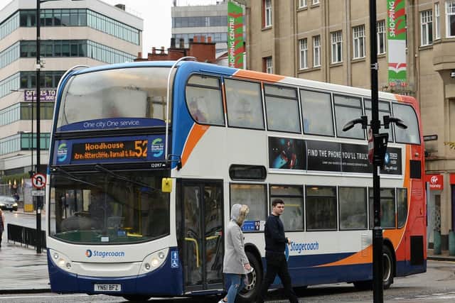 A Stagecoach bus. Stock picture (Picture Steve Ellis)