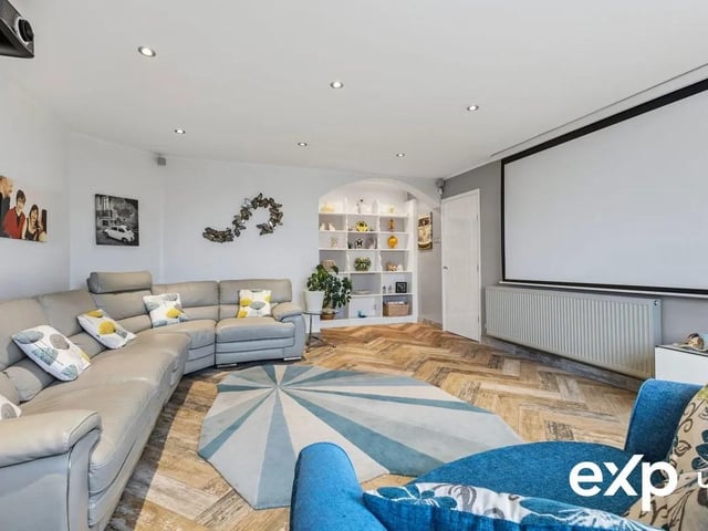 This detached four-bedroom family home stands in a generous plot, nestled at the top of a quiet no-through road with a sought-after address in the heart of the village. The ground floor is made up of multiple, versatile reception areas, a fabulous large kitchen diner overlooking the landscaped rear garden, and all the utility/storage space you need. The four bedrooms on the first floor are served by an en-suite to the principal and a family shower room. Sitting within walking distance of shops and amenities, this house achieves the best of both worlds with convenience and village living.