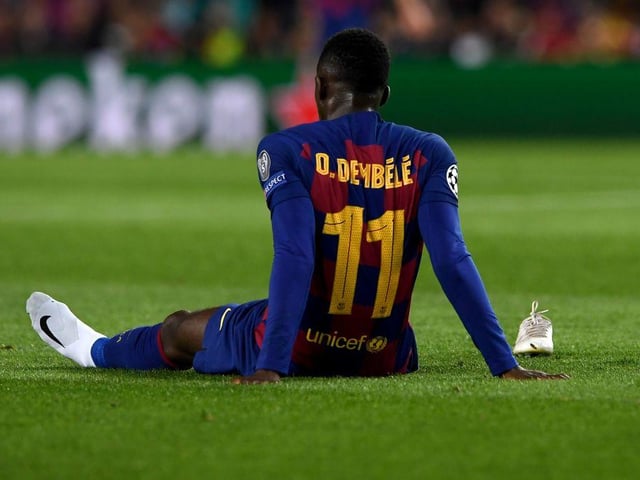 Manchester United have entered talks with Barcelona over loaning winger Ousmane Dembele after failing to land Jadon Sancho. (Sky Sports)