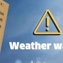 Weather warning issued