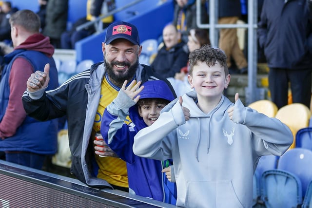 Mansfield Town fans enjoyed a big win over Salford City.