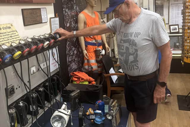 Former miner Alan Ward is a volunteer and trustee at Bilstorpe Heritage Museum.