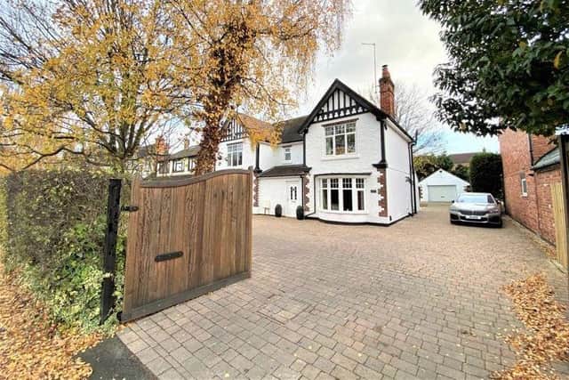 The large, five-bedroom property on Selston Road, Jacksdale that could soon be converted into a care home for children or young people. (PHOTO BY: Rightmove)