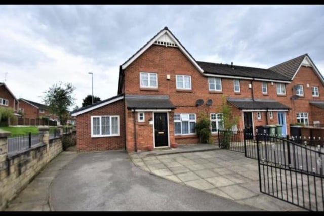 Found on Tavistock Way, Leeds, this extended four bedroom family home is found in a sought after cul de sac location with good access to Leeds city centre. It features an entrance hall, living room, kitchen breakfast room, conservatory, an ensuite bathroom, family bathroom, and a very private rear garden. 194,995 GBP