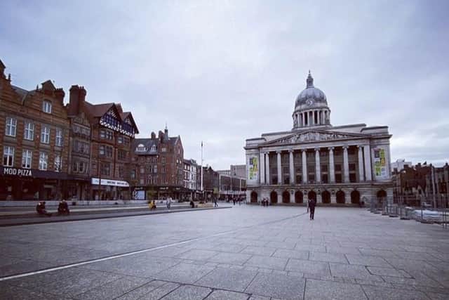 Empty Nottingham taken by Scamp53.