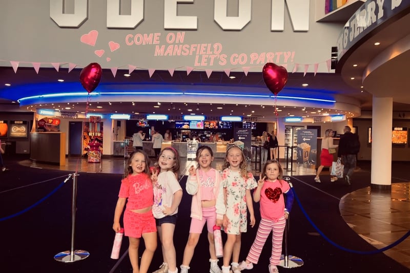 Five little Barbie besties enjoyed an end of term treat which included a Barbie screening and McDonalds, aka the best way to start the summer holidays.