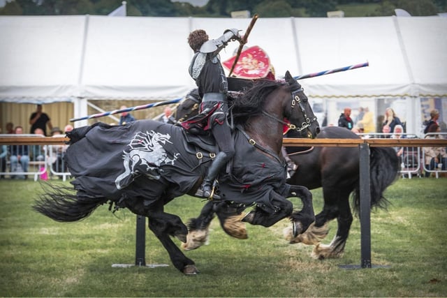 The Robin Hood Festival continues at Sherwood Forest Country Park this weekend, with centre stage taken by the Cavalry Of Heroes on Friday, Saturday and Sunday. The hugely popular group brings its spectacular equine display show to the forest again, demonstrating its prowess in medieval horsemanship and combat skills.