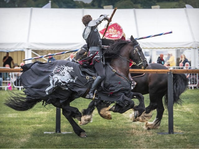 The Robin Hood Festival continues at Sherwood Forest Country Park this weekend, with centre stage taken by the Cavalry Of Heroes on Friday, Saturday and Sunday. The hugely popular group brings its spectacular equine display show to the forest again, demonstrating its prowess in medieval horsemanship and combat skills.