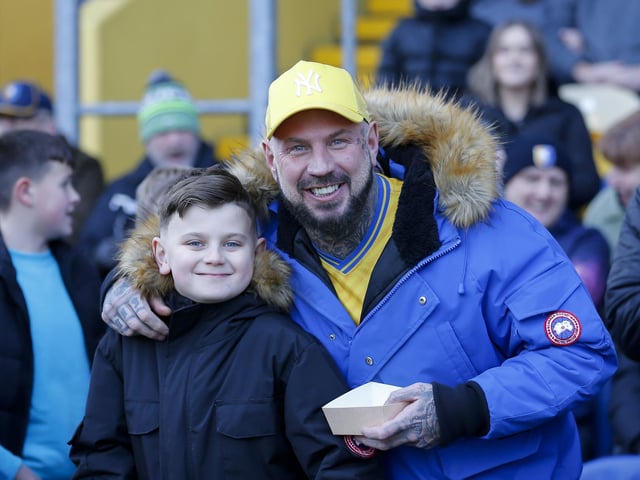 Mansfield Town fans watched their side beaten at home in the league for the first time this season.