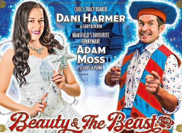 Iconic TV character Tracy Beaker springs back to life in Mansfield's annual Christmas panto at the Palace Theatre, which continues every day until New Year's Eve. For the actress who played her, Dani Harmer, is the star of 'Beauty And The Beast', which guarantees lots of laughs and festive magic for the whole family. It's the story of Belle, who is imprisoned in an enchanted castle by a prince who has been transformed into a hideous beast, and it's a production that has won awards and five-star reviews elsewhere. Harmer's fellow star is Mansfield comedian Adam Moss as Louis La Plonk.