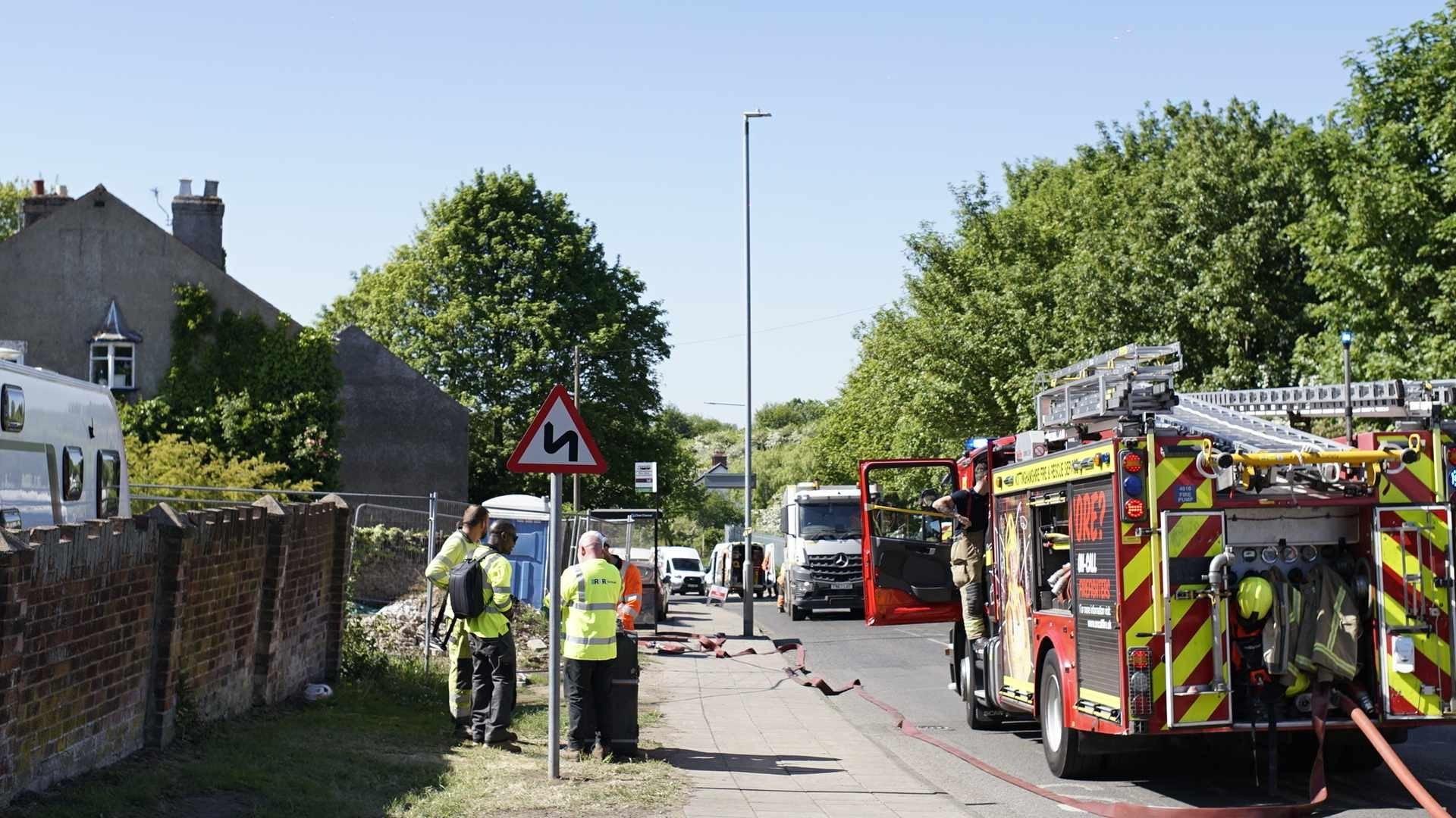 Sutton gas leak under control after 30 homes evacuated