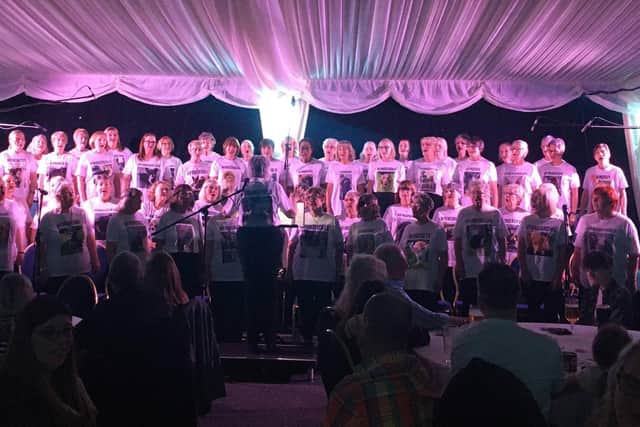 In June, the Major Oak Pop Choir raised over £3,000 for animal charity, Beauty's Legacy.