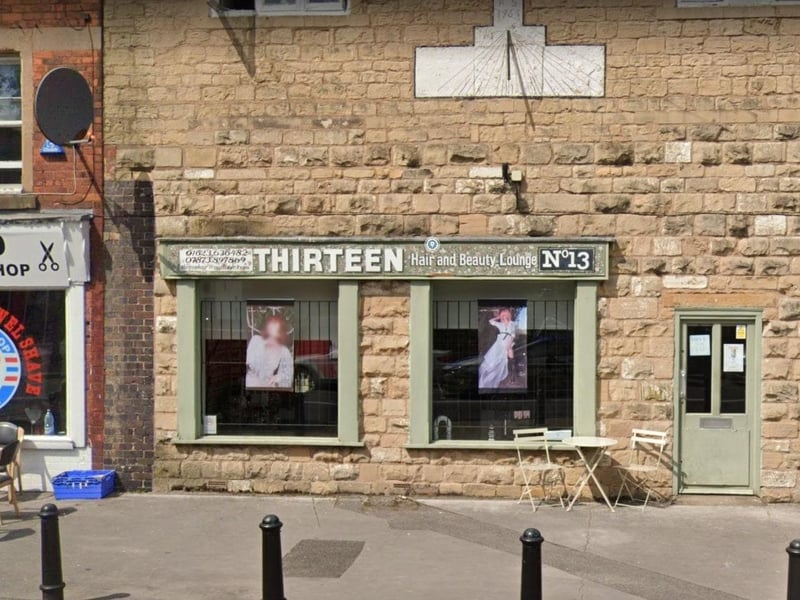 Thirteen Hair & Beauty Lounge on Bridge Street, Mansfield, has a 5/5 rating based on 17 reviews.