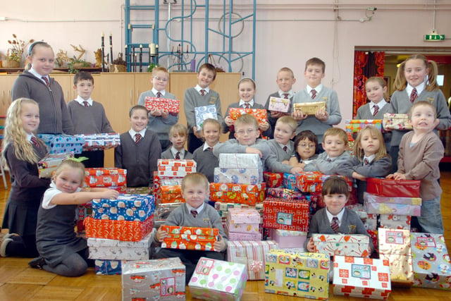 What a wonderful effort at St Teresa's RC Primary School to support the appeal in 2007.