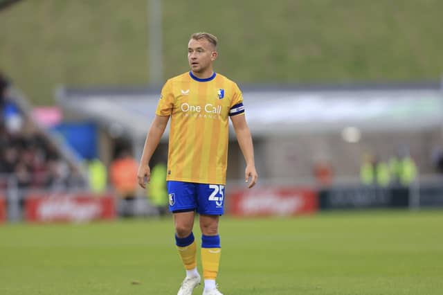 Louis Reed - proud and shocked to be named Stags skipper.