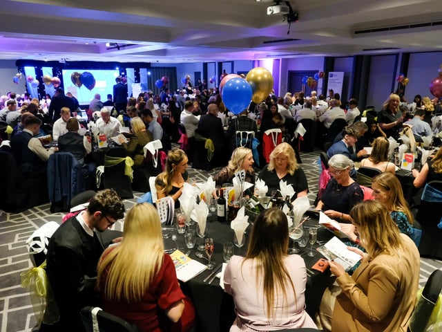 There was a great turn out for the awards ceremony, whuich was held at The Village Hotel