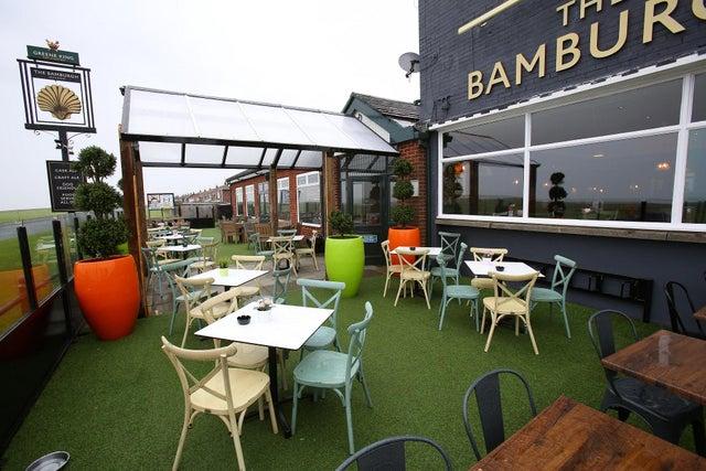 The Bamburgh Avenue pub unveiled a new look following its six-figure refurbishment last year - including a stylish outdoor seating area.