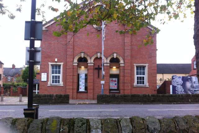 Central Methodist Church in Hucknall town centre, which is the subject of a planning application.