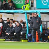 Mansfield Town manager Nigel Clough during today's controversial game at Newport County. Photo by Chris Holloway/The Bigger Picture.media