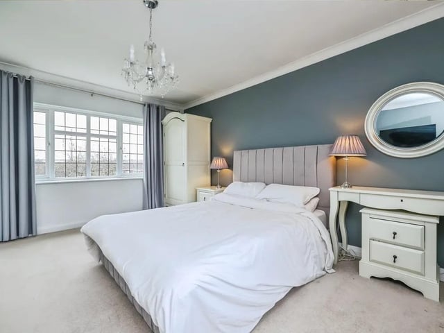 One of three double bedrooms.