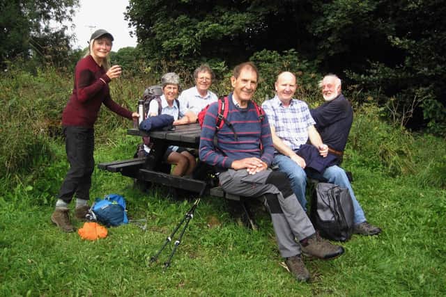 Members of Sutton Rambling Club on a previous ramble.