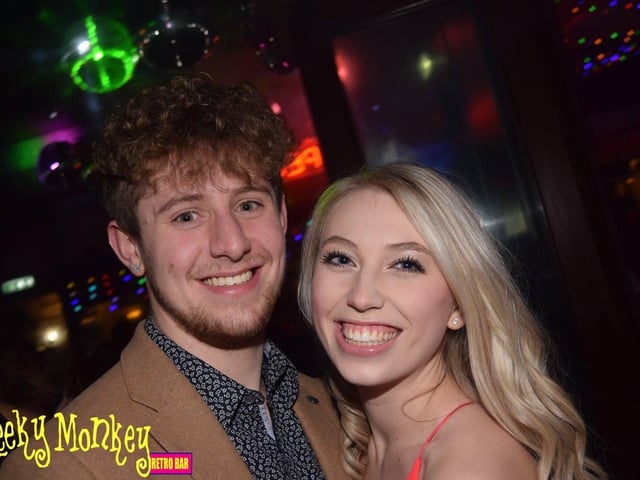 Smiling for the camera