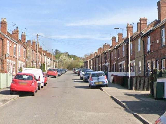 And the cheapest road in Ashfield for house prices in the last five years is Mayfield Street with an average price of £85,000 from seven sales.