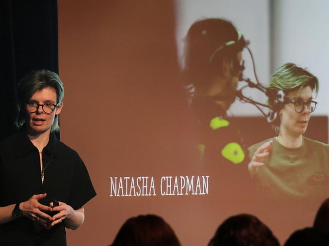 Natasha Chapman, associate lead cinematic animator at Dam Busters Studios