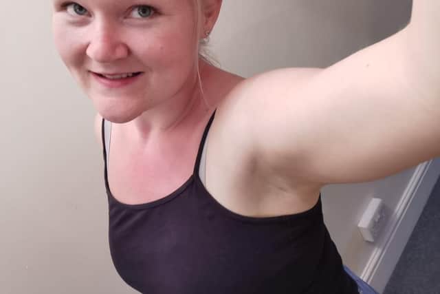 Jade Carter after losing weight.