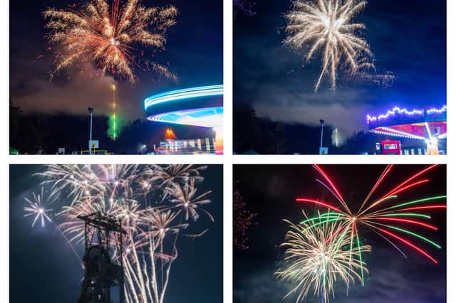 There were firework displays in Bilsthorpe and Clipstone