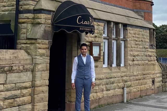 Tamer Abouelela, owner of Ciao Bella in Mansfield, is celebrating five years in business in the town