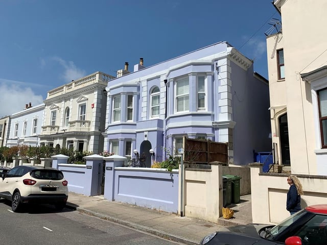 This former guest house, with retained Victorian features, is under the hammer for around £600,000